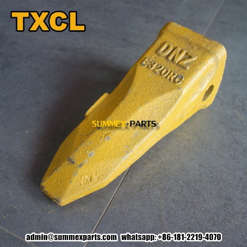 TXCL Standard Rock E320 Bucket Teeth 1U3352 RC 26CM for CAT 320 Crawler Excavator 