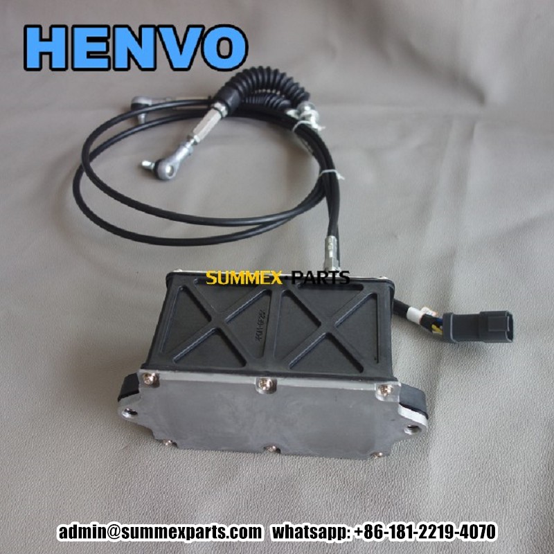 卡特E320B E312B挖掘机钩机油门马达油门电机247-5231 119-0633 6线 HENVO优质替代件