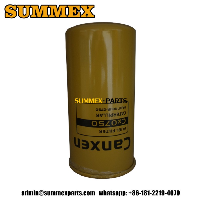 E330 3306 Fuel Filter 1R-0750 CX0750 for CAT 330 Crawler Excavator 