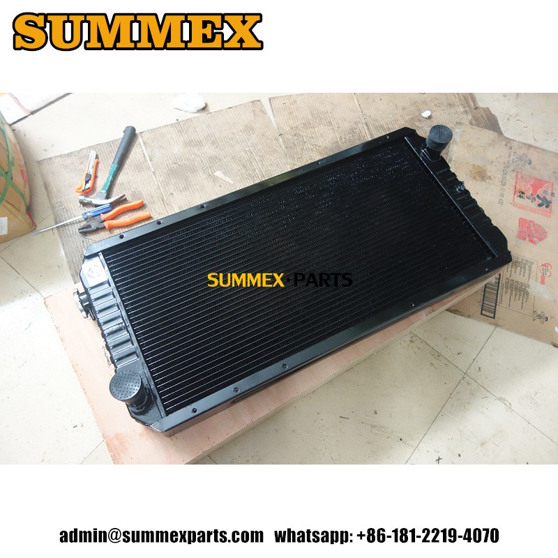 Copper E320C Radiator for CAT 320C Crawler Excavator Engine with Intercooler Version