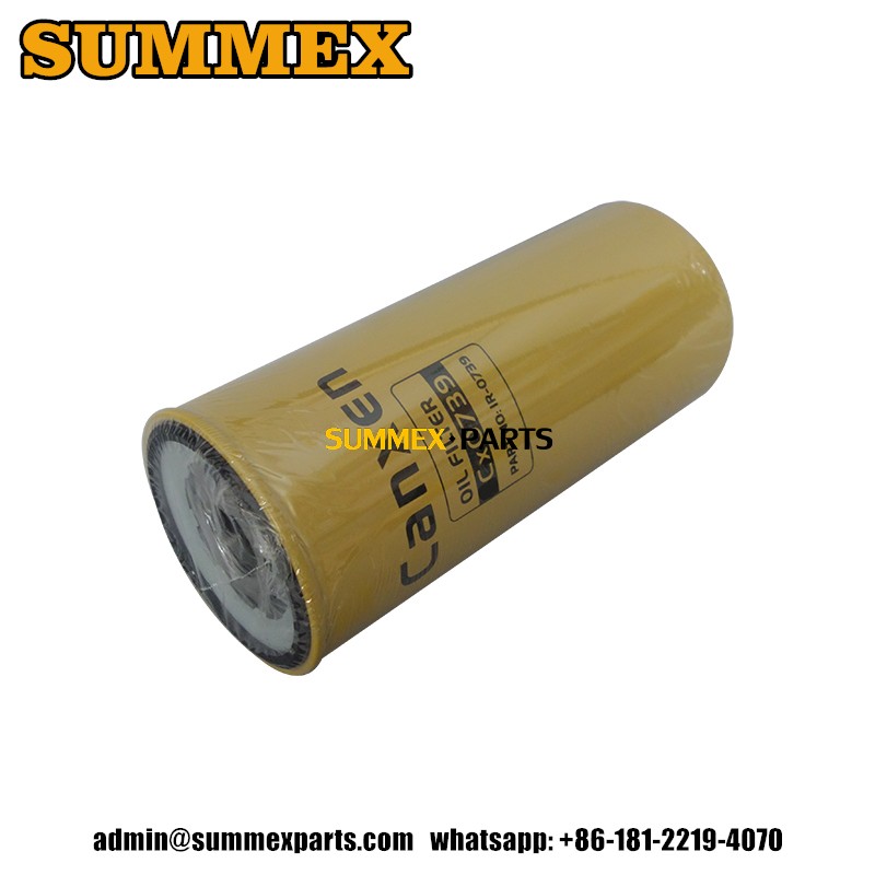 E320B E320C E312B 3306 Engine Oil Filter 1R0739 CX0739 for CAT Crawler Excavator 