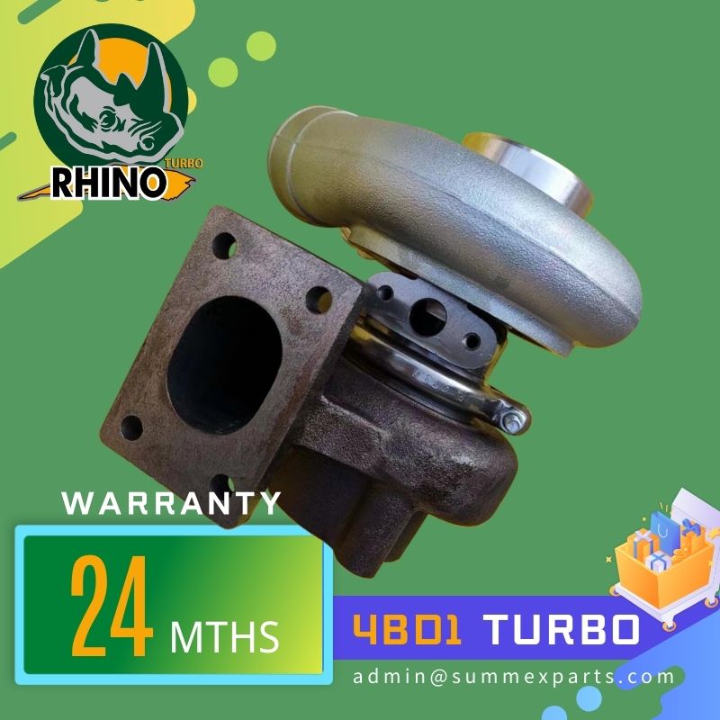 【RHINO】EX120-2 EX120-3 4BD1 Engine Turbocharger 8943675161 8-94367516-1 for Hitachi 120-2 120-3 Excavator