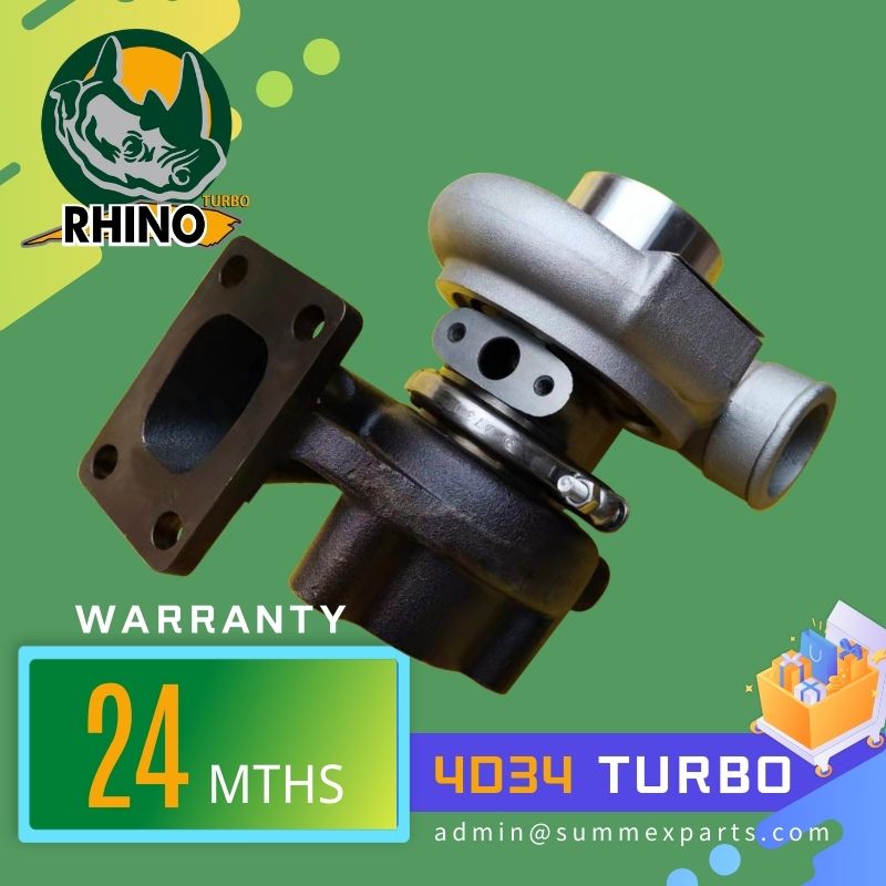 【RHINO】E313B HD250 HD450 HD512 SH265 4D31 4D34 Turbocharger for Cat Kato Sumitomo Excavator Mitsubishi Engine