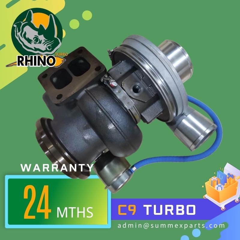 【RHINO】E330D E336D C9 Engine Turbocharger 250-7700 2507700 250-7701 2507701 274-9989 2749989 for Catepillar 330D 336D Excavator 