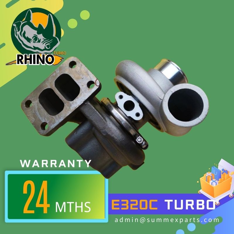 【RHINO】E320B E320C Engine Turbocharger 49179-02300 5I-8018 5I8018 205-6741 2056741 ME51801 for Catepillar 320B 320C Excavator 