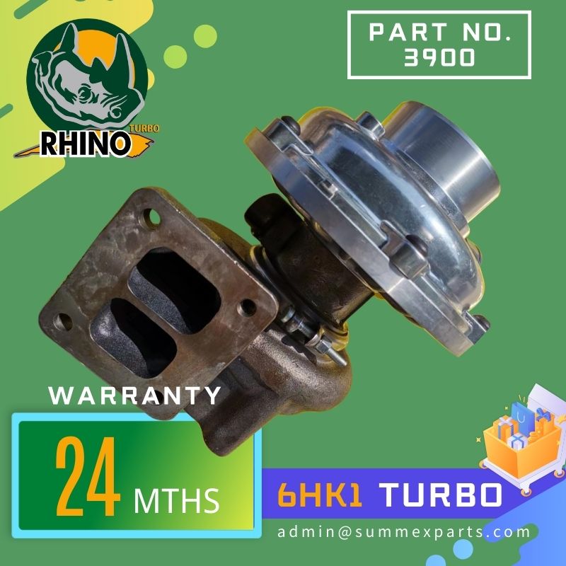 【RHINO】ZAX330-5 EX300-7 6HK1 Engine Turbocharger 1144003900 114400-3900 1-14400390-0 114400-4050 1144004180 1144004160 VA570033 for Hitachi Excavator