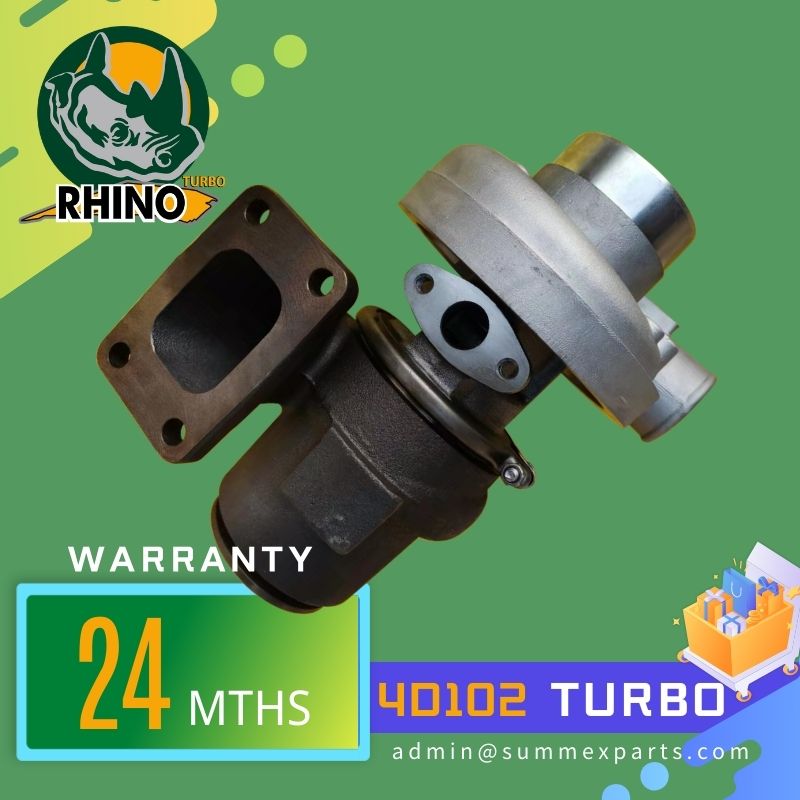 【RHINO】PC100-6 PC120-6 4D102 Turbocharger 3592102 3539803 6732-81-8100 for Komatsu 100-6 120-6 Excavator