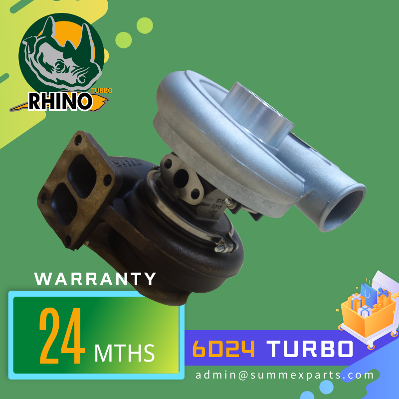 【RHINO】HD1250 6D24 Turbocharger 49188-01651 49188-01285 49188-01281 49188-01262 49174-00566 ME158162 ME150485 for Kato 1250 Excavator Mitsubishi 6D24T Engine